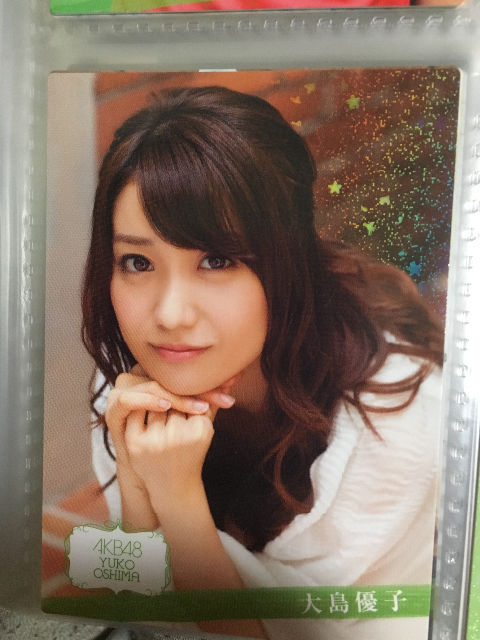元AKB48大島優子さん　トレカ AKB48 大島優子 トレカ - メルカリ