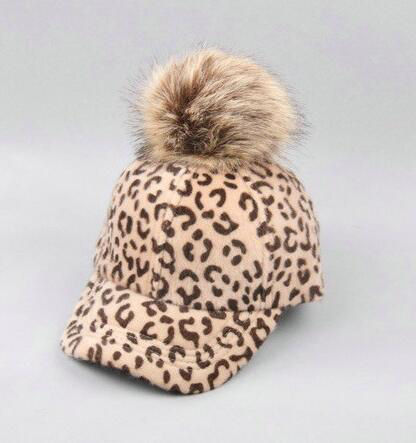 新品 キャップ キッズ レオパード ヒョウ柄 帽子 ぽんぽん フリマアプリ サイトshoppies ショッピーズ