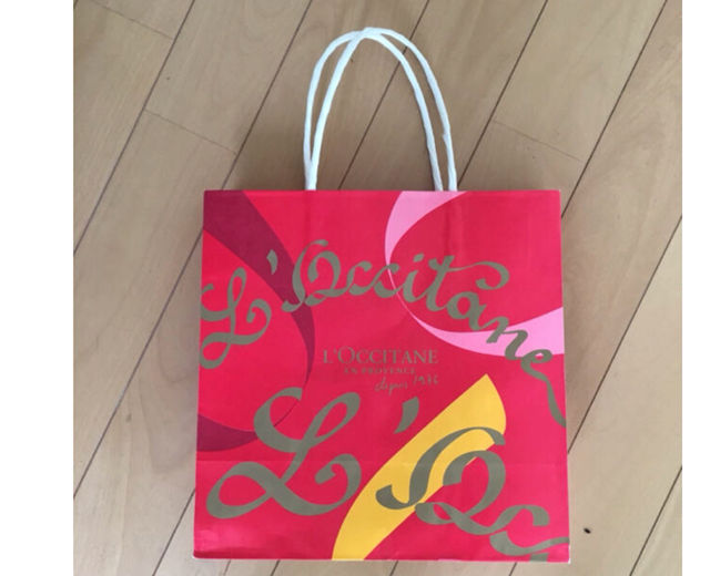 (送料無料)L'OCCITANEショップ袋