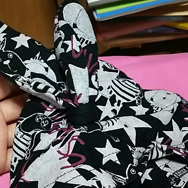 黒 ウサビッチ柄 パーカー - フリマアプリ&サイトShoppies[ショッピーズ]