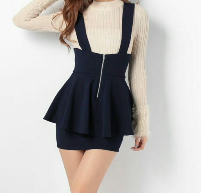 Snidelペプラムジャンパースカート スナイデル Snidel フリマアプリ サイトshoppies ショッピーズ