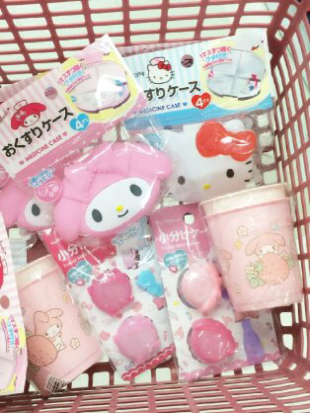 マイメロ 小物入れ スケーター 収納ボックス ダイカット積み重ねケース マイメロ