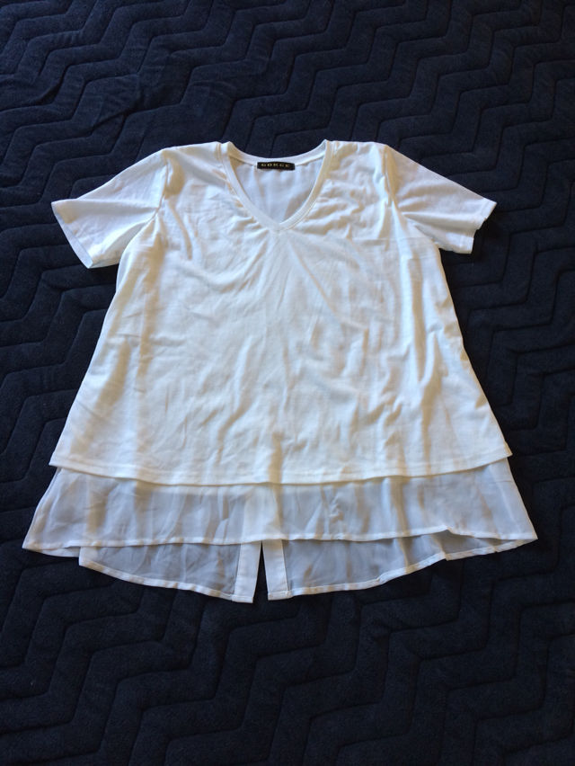 10.シースルーMIXＴシャツ