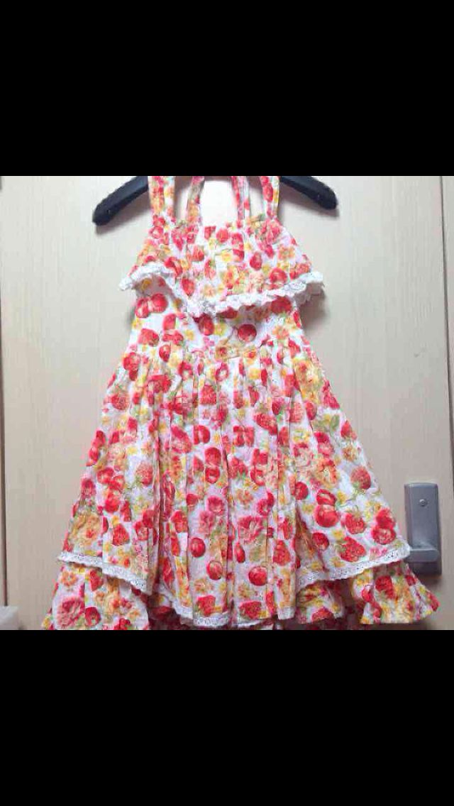 さくらんぼワンピース リズリサ Liz Lisa フリマアプリ サイトshoppies ショッピーズ