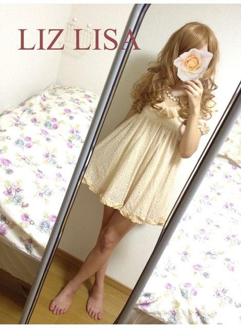 LIZ LISA リズリサ レース編みミニワンピース LIZ LISA リズリサ