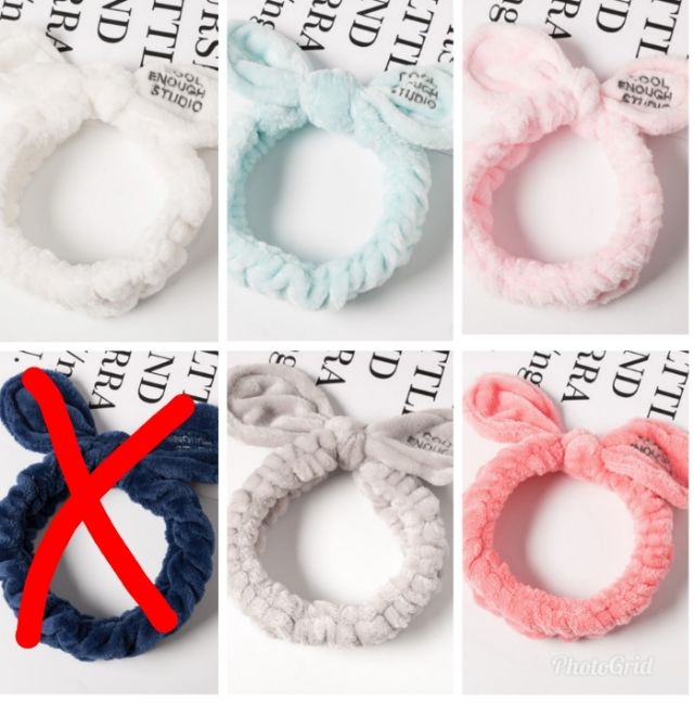 耳付きヘアバンド お泊まり バスタイム メイク 洗顔 新品 フリマアプリ サイトshoppies