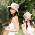 Cute紐付きUVレディース帽子♪n01