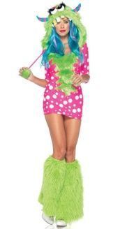 ぬいぐるみフード付き激可愛モンスター コスプレグリーン フリマアプリ サイトshoppies ショッピーズ