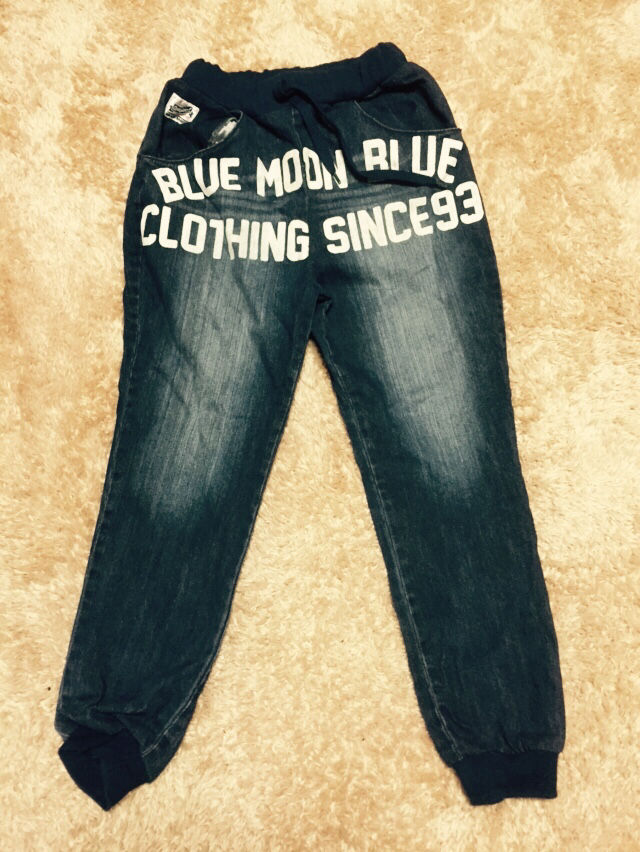 BluemoonBlueデニム送料込み