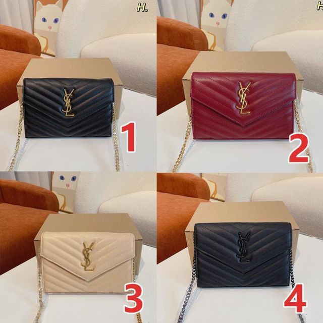 綺麗YvesSaintLaurent美品! ショルダー8CG