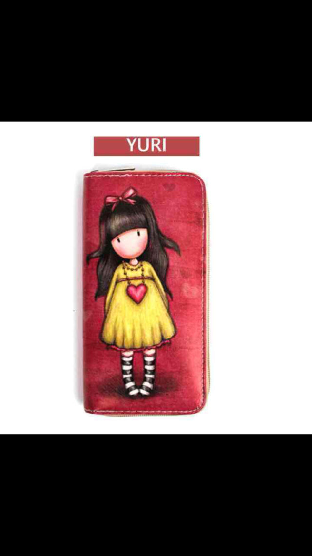 かわいい 長財布 水彩 イラスト Yuri フリマアプリ サイトshoppies ショッピーズ