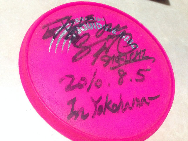 EXILE SHOKICHI サインフリスビー