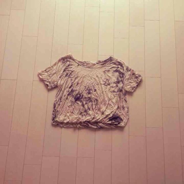 BLACKbymoussyシワ加工Tシャツ