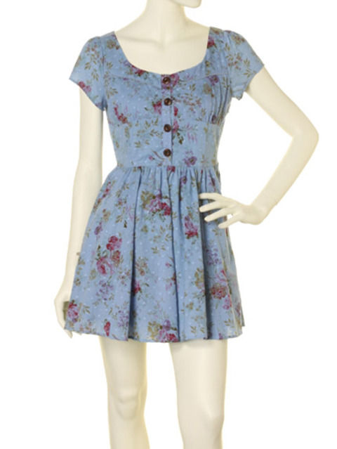 Dazzlin花柄 ドット半袖ワンピｗ15 ダズリン Dazzlin フリマアプリ サイトshoppies ショッピーズ