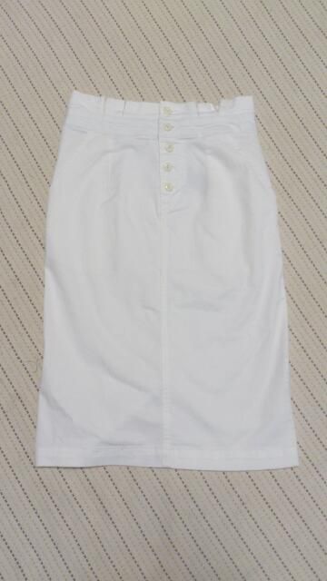 Wcloset白タイトスカート 新品タグ付 ダブルクローゼット W Closet フリマアプリ サイトshoppies ショッピーズ