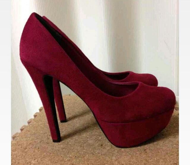 R E パンプスヒール ボルドー アールアンドイー R E フリマアプリ サイトshoppies ショッピーズ