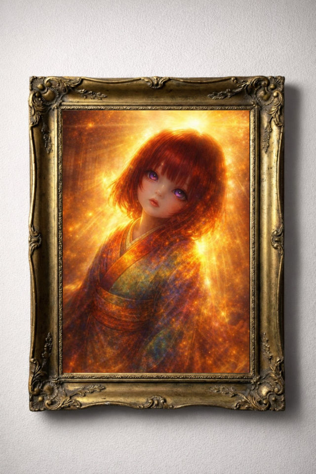 【神席祈願】黄金の座敷わらし チケット運 金運 奇跡の絵画