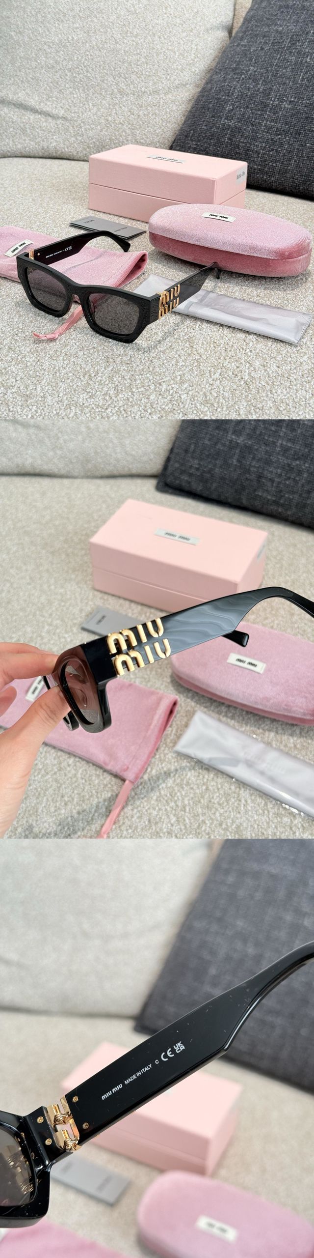 N級商品が素敵なmiumiuサングラス