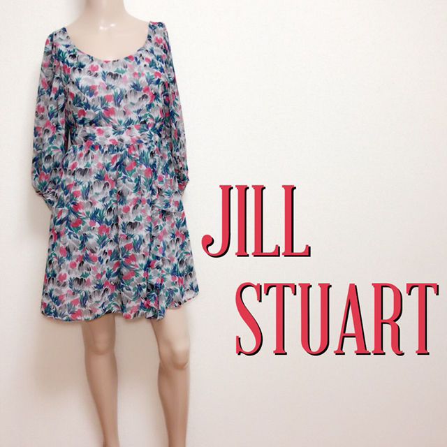 お上品ジルバイジルスチュアート ゆるフェミニンワンピース