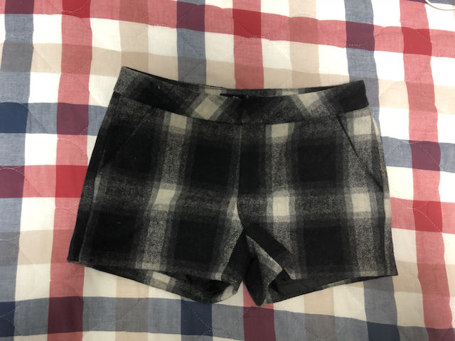 GAP ショートパンツ チェック 冬物 ズボン