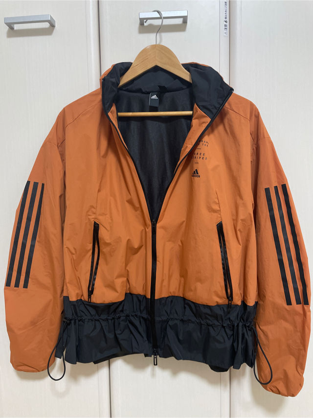 【一部予約販売中】 adidas 美品(アディダス スリーライン ナイロンパーカー ジャケット・アウター