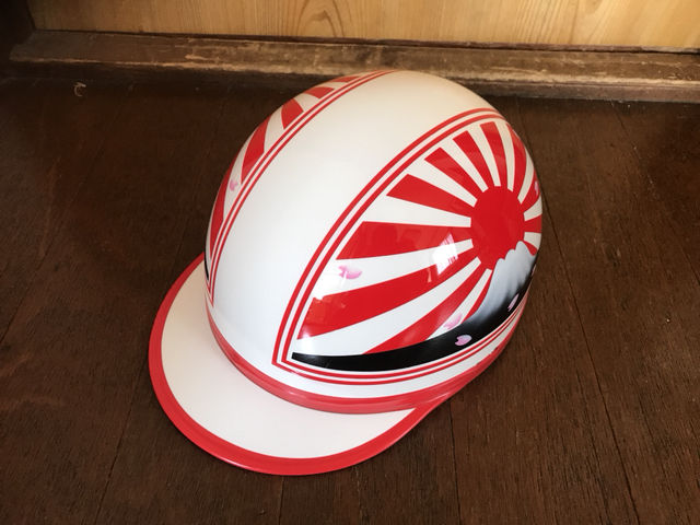新品 定番カラー 富士日章 コルク半 ヘルメット - フリマアプリ
