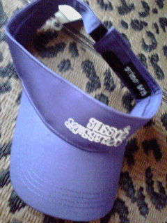 STUSSY☆ステューシー☆SUN VISOR CAP (STUSSY/サンバイザー