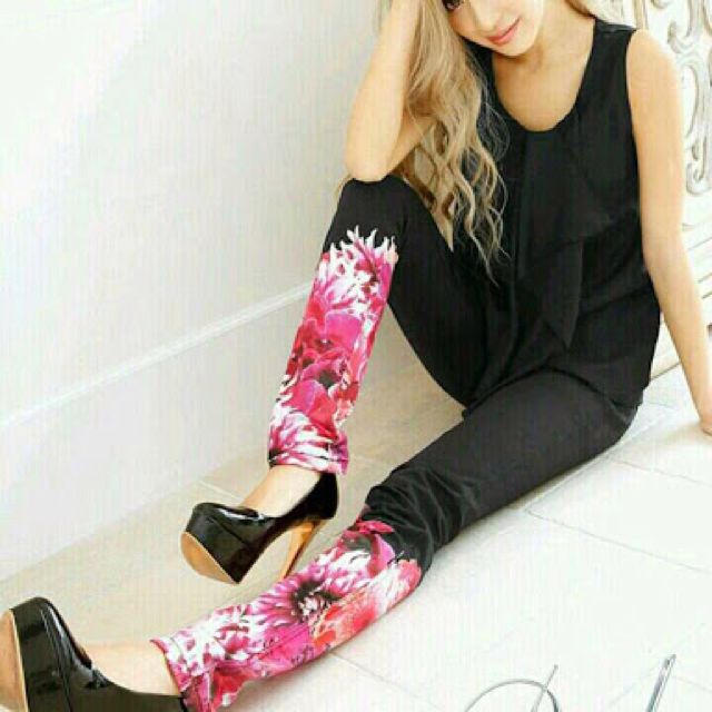 Rady リゾフラ パンツ M Rady.リゾフラパンツ アソートパラシュートPT