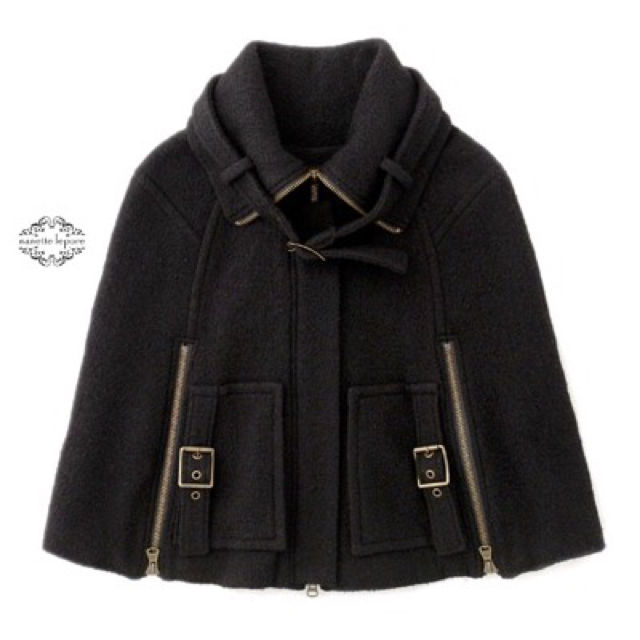 nanette leporeデザインポンチョ コート