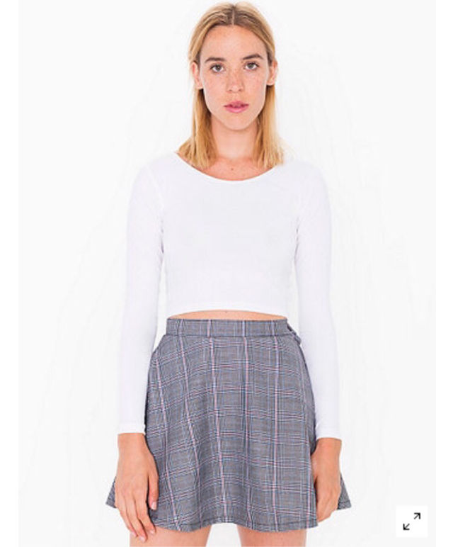 American apparel スカート