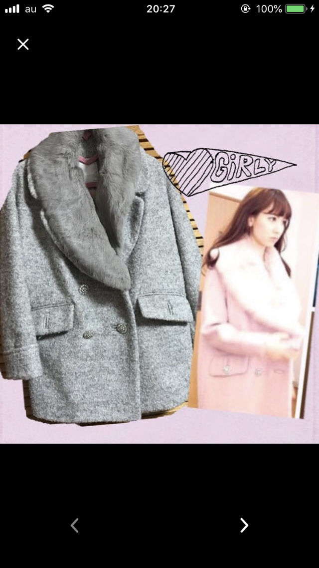 mercuryduo マーキュリーデュオ こじはる コート(マーキュリーデュオ  