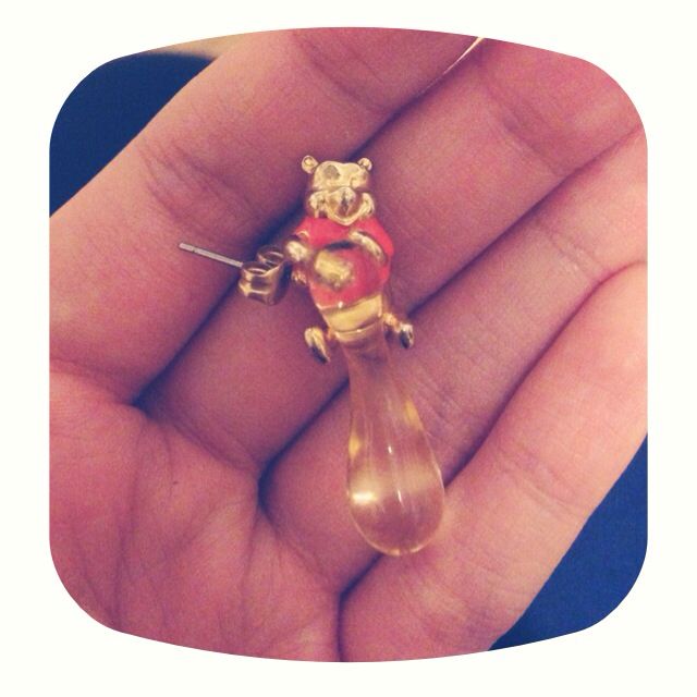 Q Pot プーさんピアス フリマアプリ サイトshoppies ショッピーズ