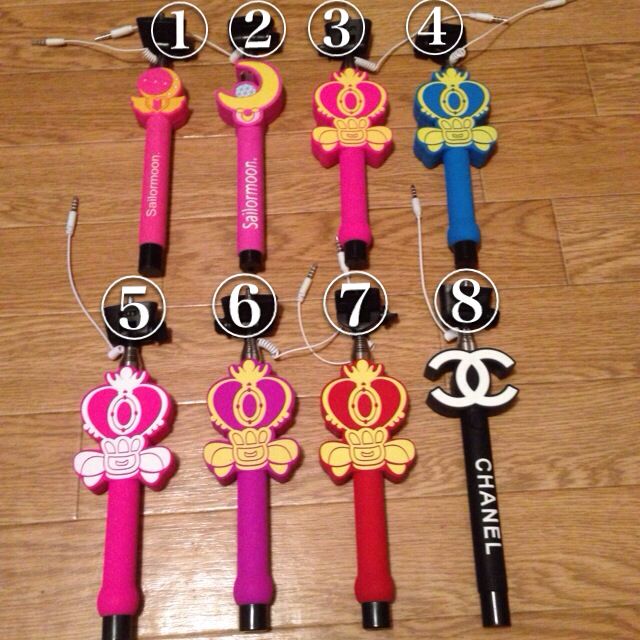 かれんまい様専用 シャネル有線シャッターボタン付き自撮り棒 フリマアプリ サイトshoppies ショッピーズ