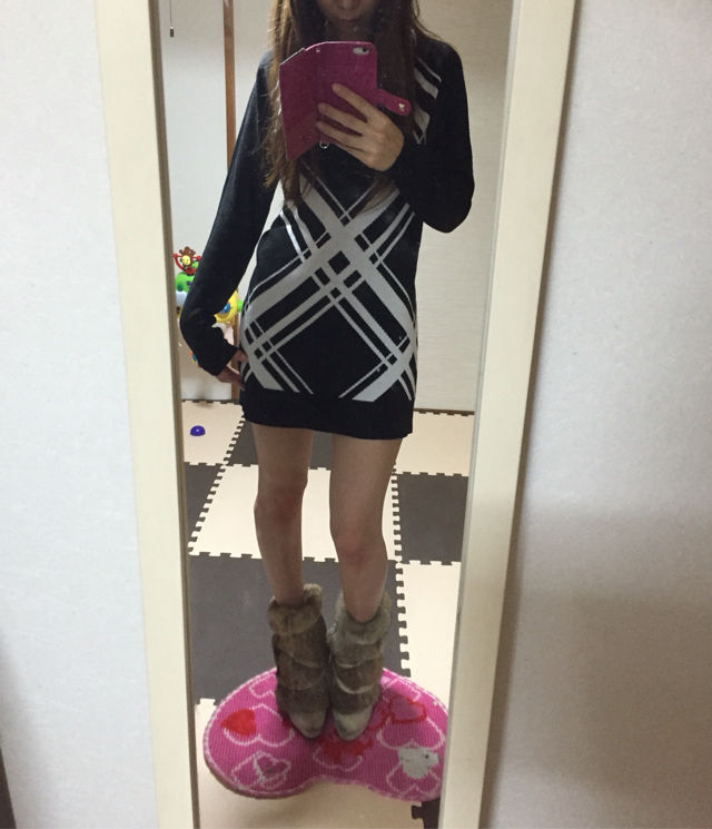 美品lip Service チェック柄ニットワンピース リップサービス Lip Service フリマアプリ サイトshoppies ショッピーズ