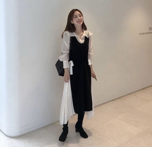 Chiffon Baeg-Dress