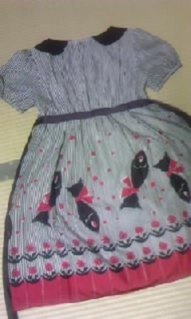 ジェーンマープル ♡ Miss Colette お魚柄 ワンピース ジェーンマープル ♡ Miss Colette お魚柄 ワンピース