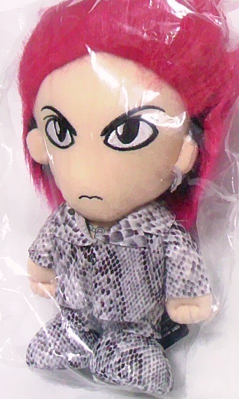 限定品】hide人形 hide ぬいぐるみ チェック柄スーツver hide