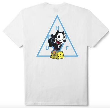 Huf フィリックス　Tシャツ　ホワイト 
L　ハフ
