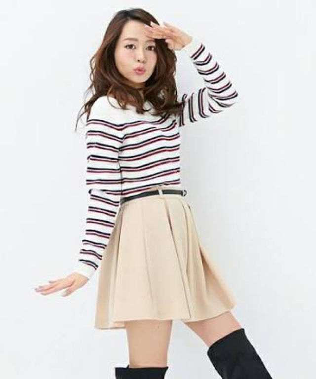 Ingni アイビーボーダーオフショルニット イング Ingni フリマアプリ サイトshoppies ショッピーズ