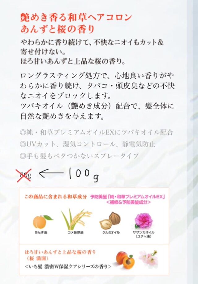 いち髪 ヘアコロンミスト フリマアプリ サイトshoppies ショッピーズ