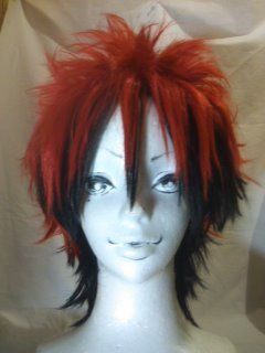 赤 黒ツートンv系オリジナルウィッグ ノーブランド フリマアプリ サイトshoppies ショッピーズ