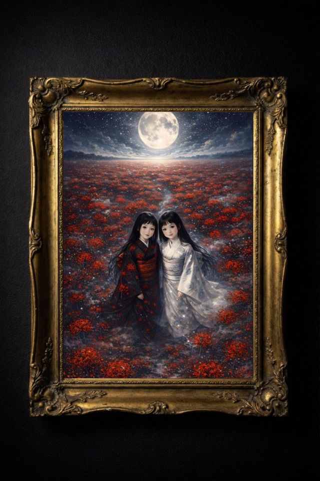 地雷系 病みかわ 復縁 お守り 不思議なインテリア絵画