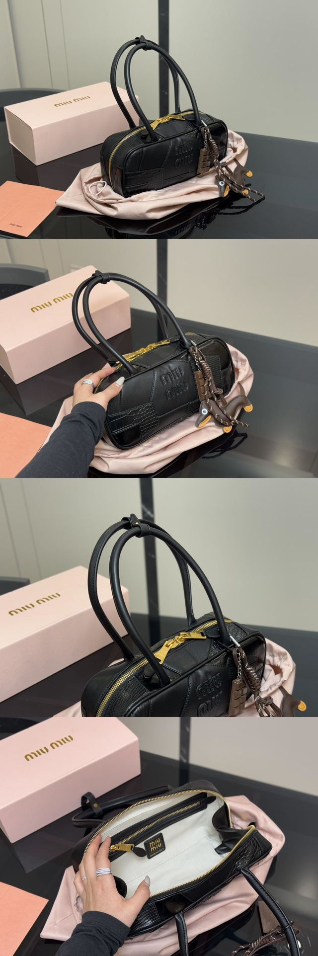 MiuMiuミュウミュウのハンドバッグ、N級品質、綺麗実物