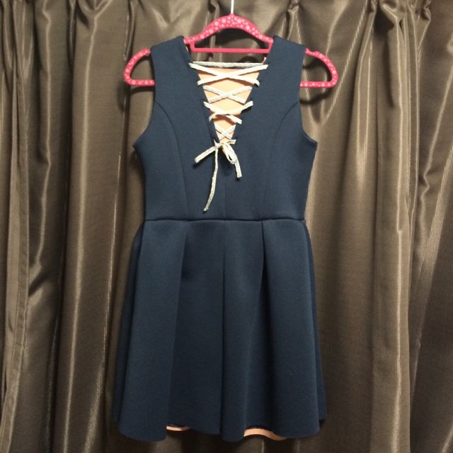 編み上げワンピース リリーブラウン Lily Brown フリマアプリ サイトshoppies ショッピーズ