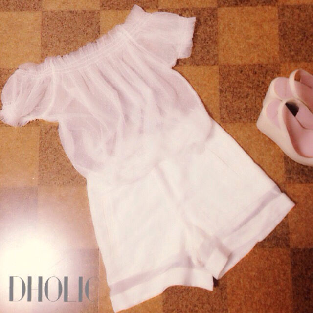 dholic シースルーパンツ
