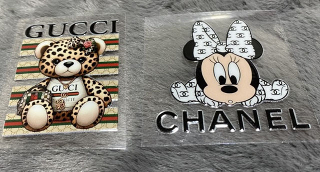 GUCCI   CHANEL  転写 シール