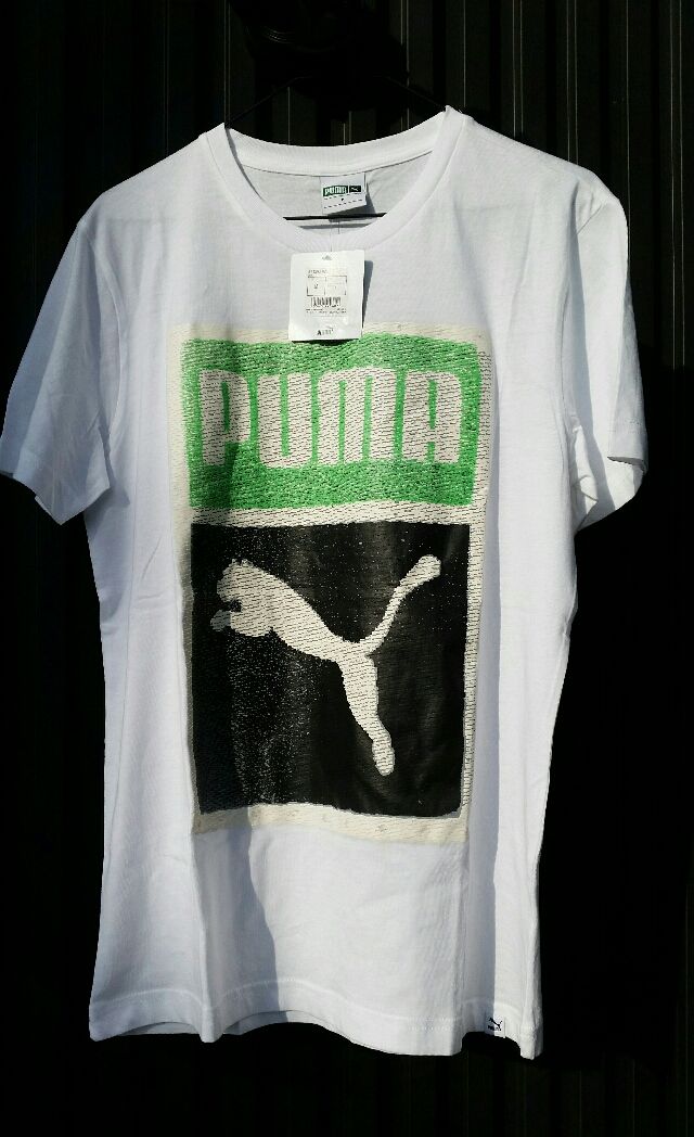 PUMA　Tシャツ　ホワイト　ブラック　新品　限定　モデル　