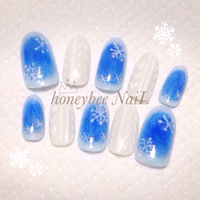 1点限り 早い者勝ち結晶ネイル ニットネイル 夢かわいい フリマアプリ